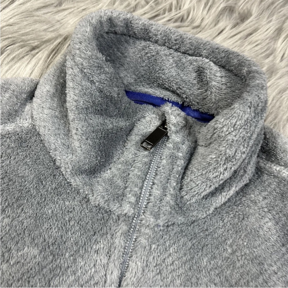 Patagonia Full Zip Retool Jacket Fleece Gray Blue Size Medium - Picture 9 of 15